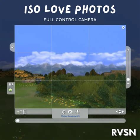 ravasheen sims 4 caméra.
